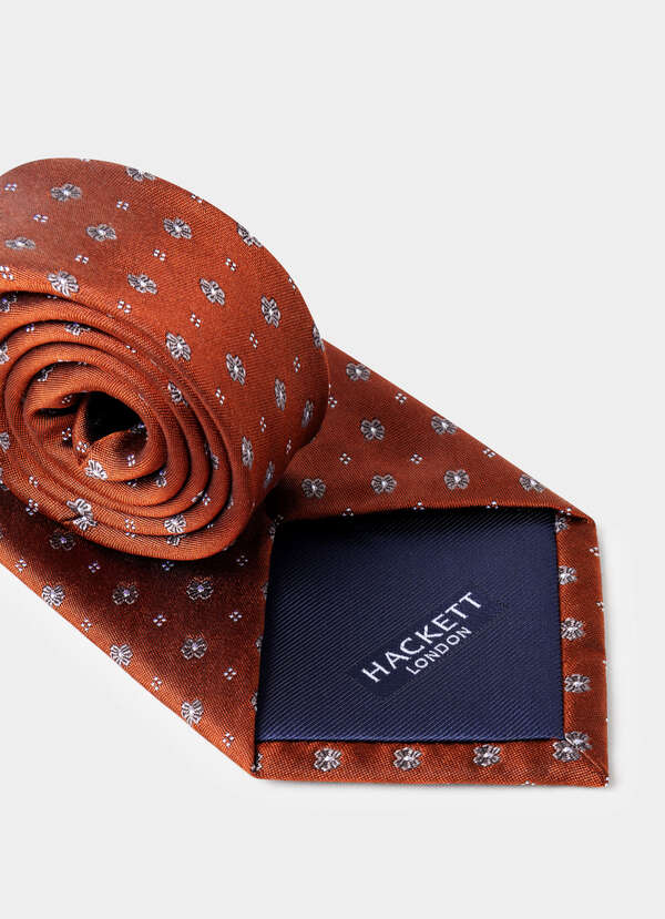 Silk Tonal Flower Tie - 2 Silk Tonal Flower Tie - 2