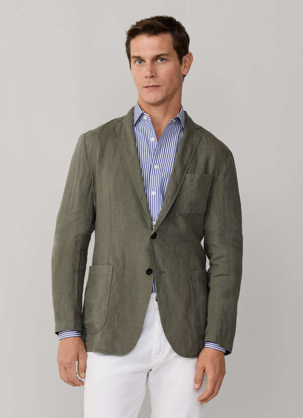 Lightweight Linen Blazer