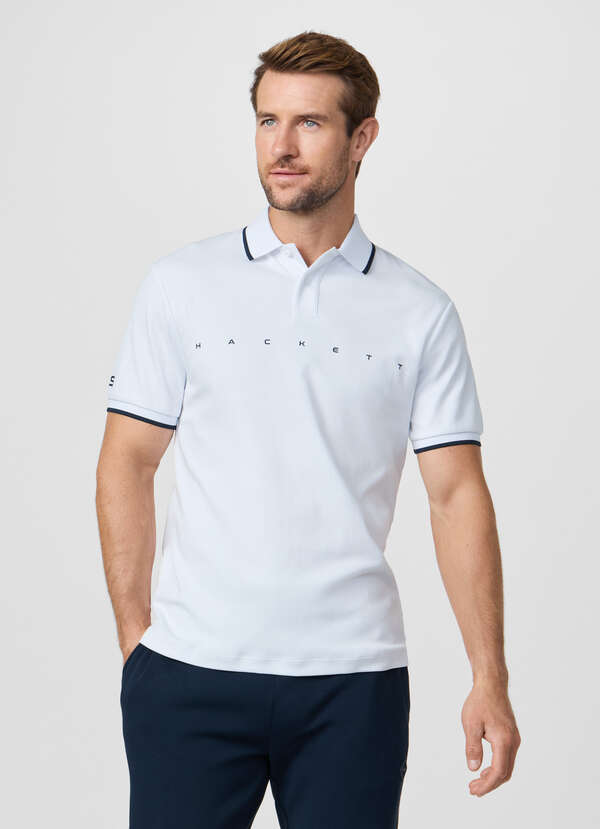 Classic Fit Short Sleeve Branded Polo - 2