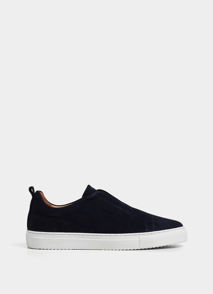 Vision Suede Slip On Shoe