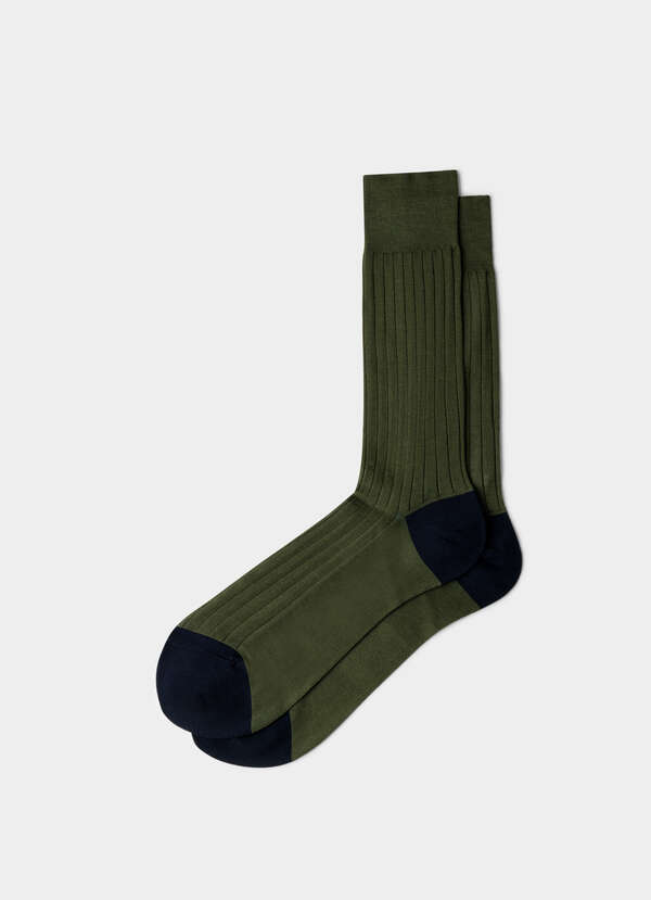 Mercerised Cotton Socks Short