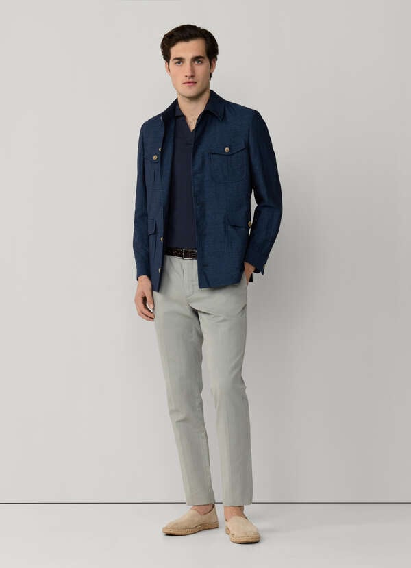Slim Fit Kensington Linen Chino Slim Fit Kensington Linen Chino