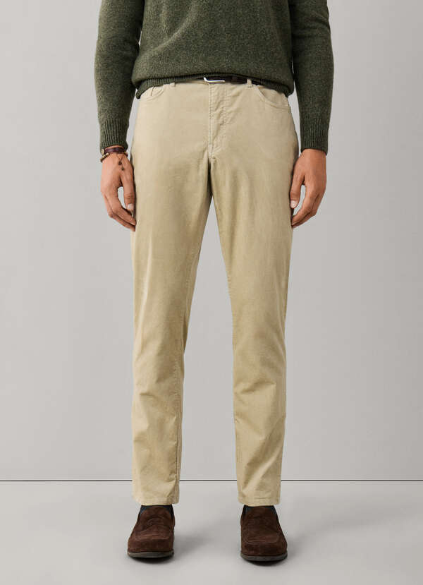 Regular Fit 5 Pocket Corduroy Trouser - 2