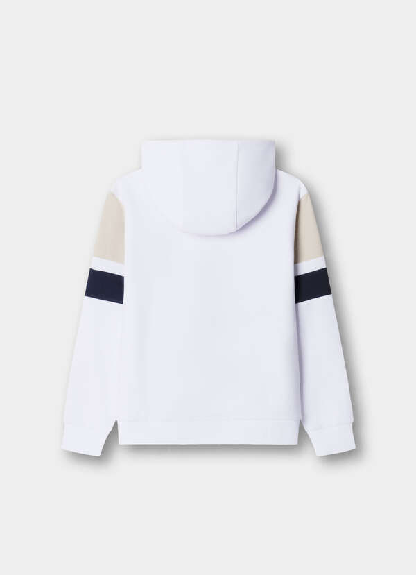 Classic Fit Branded Resort Hooded Sweat - 2