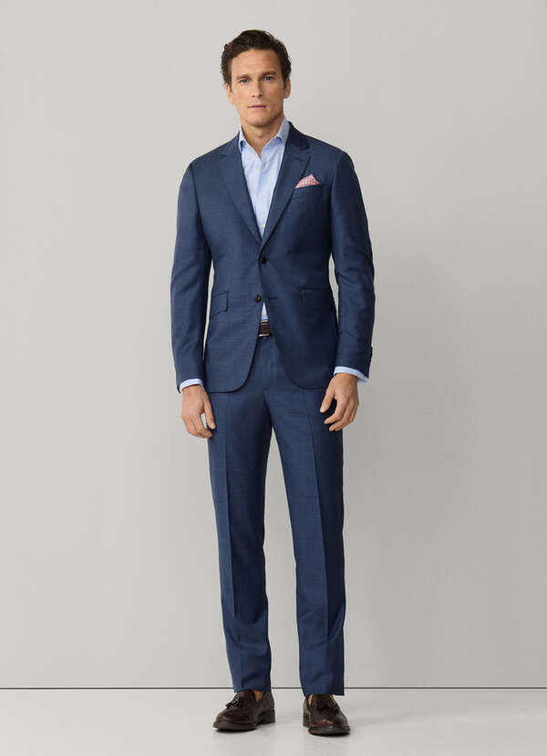 Wool Sharkskin Suit - Woven in Italy