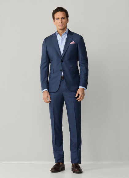 Wool Sharkskin Suit - Woven in Italy