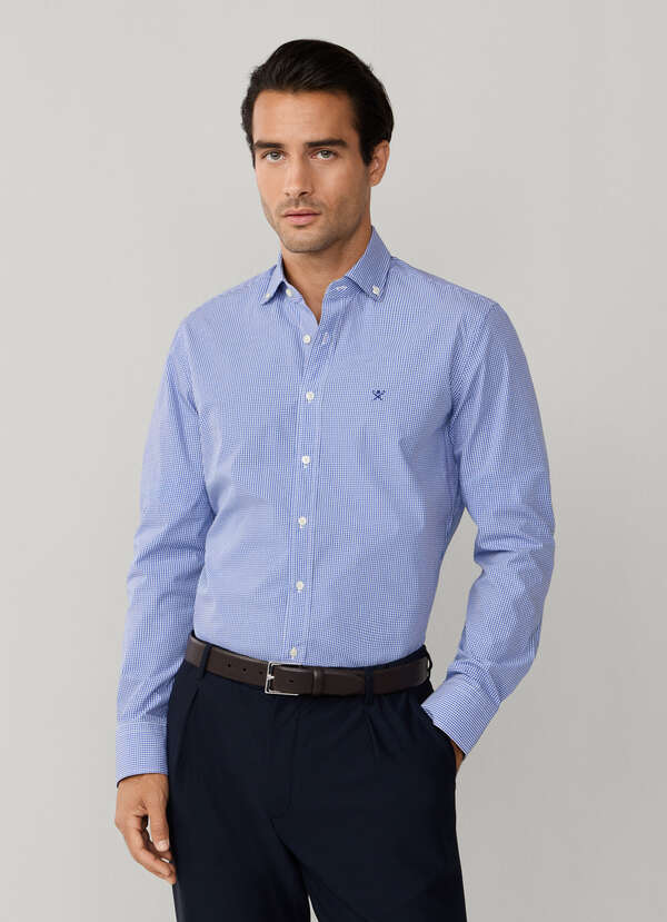 Tailored Fit City Gingham Poplin Shirt Tailored Fit City Gingham Poplin Shirt