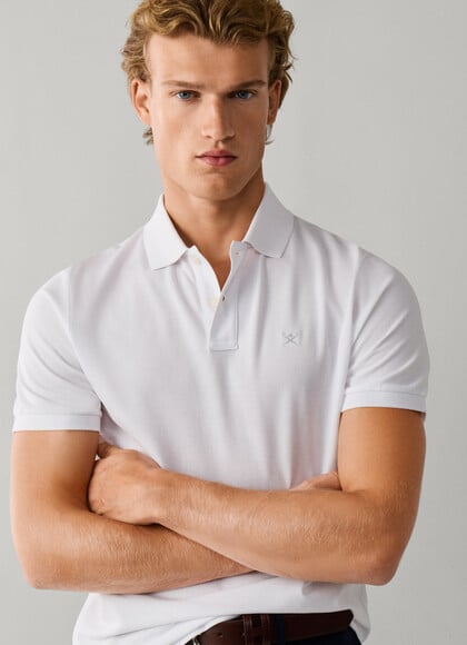 Slim Fit Short Sleeve Pique Polo