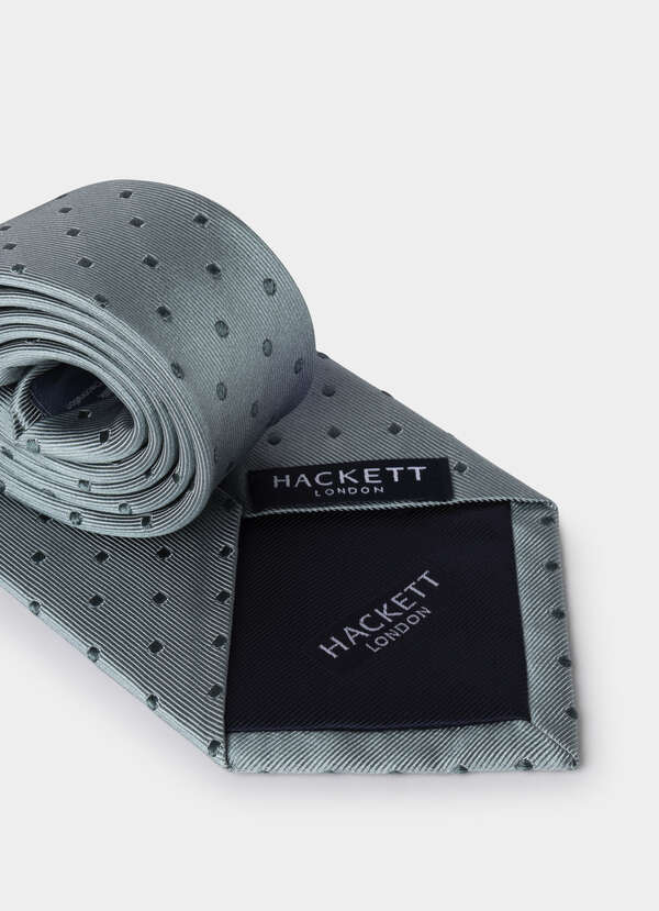 Mayfair Dot Silk Twill Tie - 2