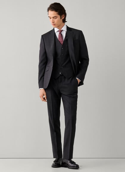 Wool Suit Trouser - Woven In England