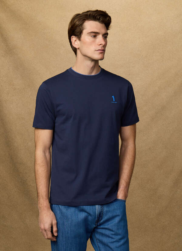 Classic Fit Short Sleeve Number T-Shirt - 2 Classic Fit Short Sleeve Number T-Shirt - 2