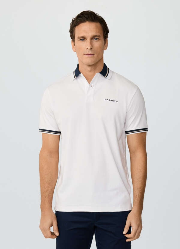 Classic Fit Short Sleeve Club Collar Polo - 2 Classic Fit Short Sleeve Club Collar Polo - 2