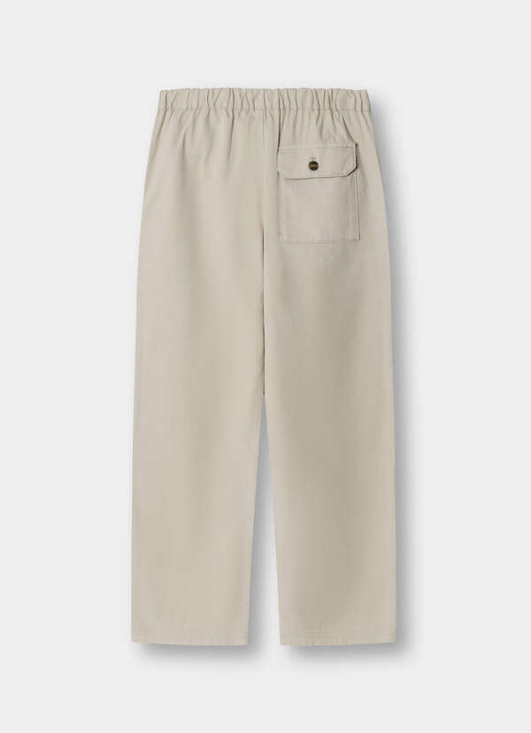 Classic Fit Textured Stretch Chino - 2