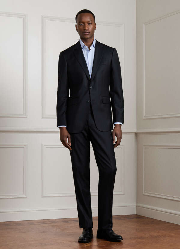 Pure Wool Loro Piana Suit - Woven in Italy - 2