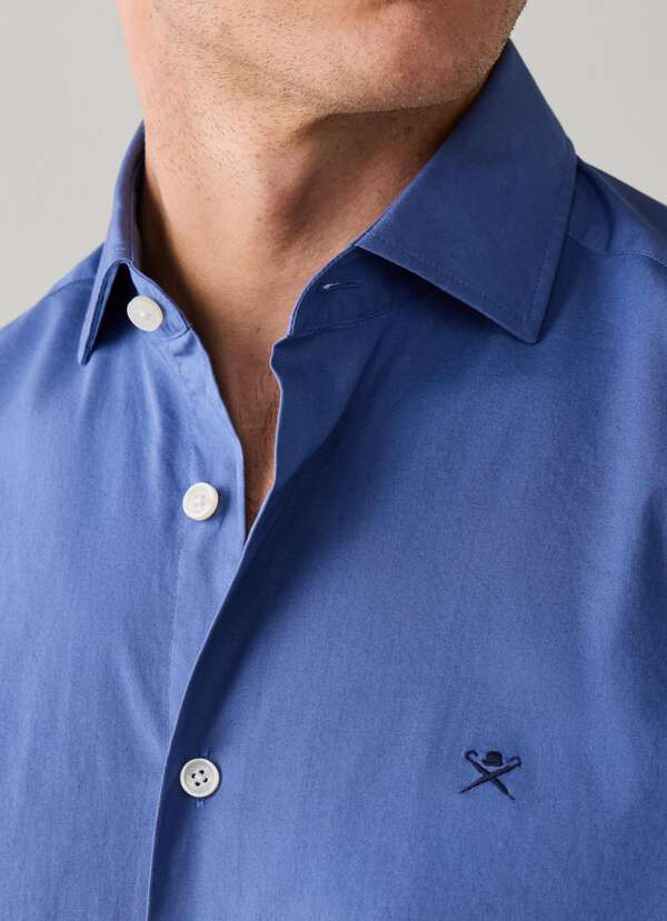 Tailored Fit Stretch Poplin Shirt - 2