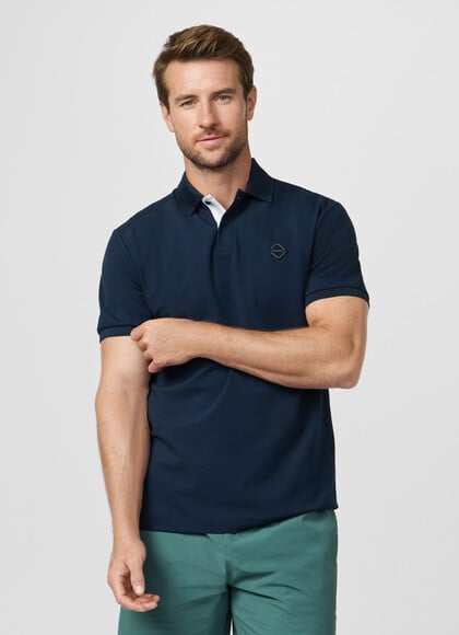 Classic Fit Short Sleeve Branded Polo