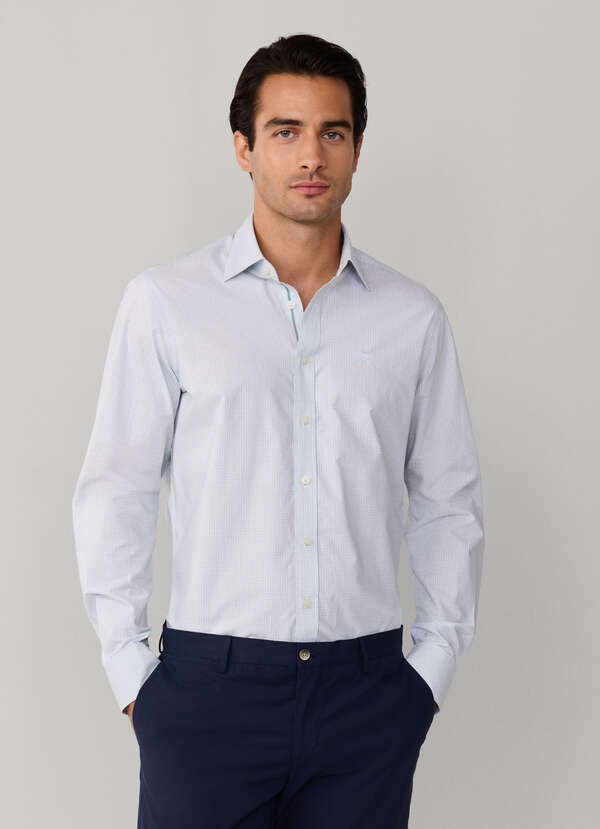Classic Fit Graph Check Shirt - 2