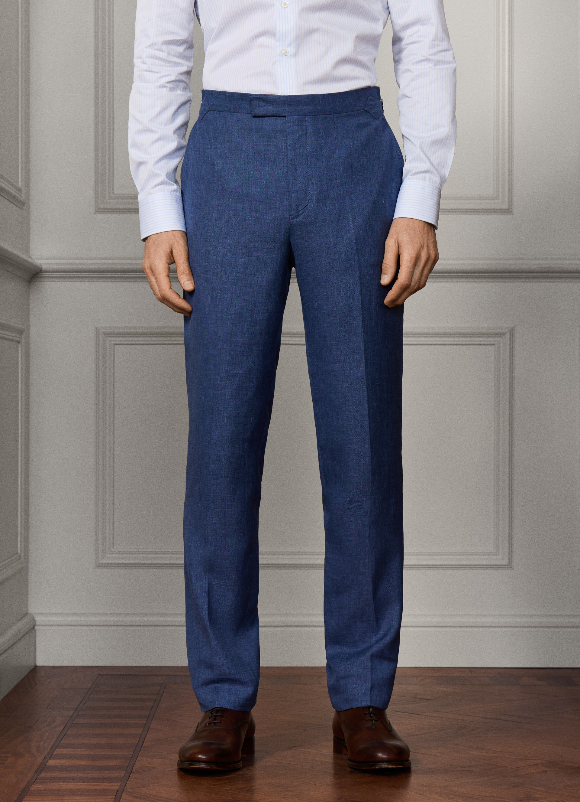 HACKETT LONDON スーツ Linen-Wool Hopsack Suit - Woven In Italy | Hackett London