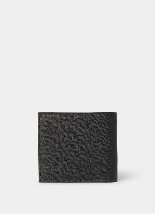 Saffiano Leather Billfold Wallet - 2