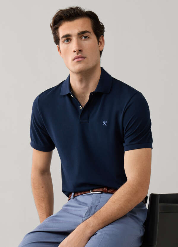 Classic Fit Short Sleeve Logo Pique Polo Classic Fit Short Sleeve Logo Pique Polo