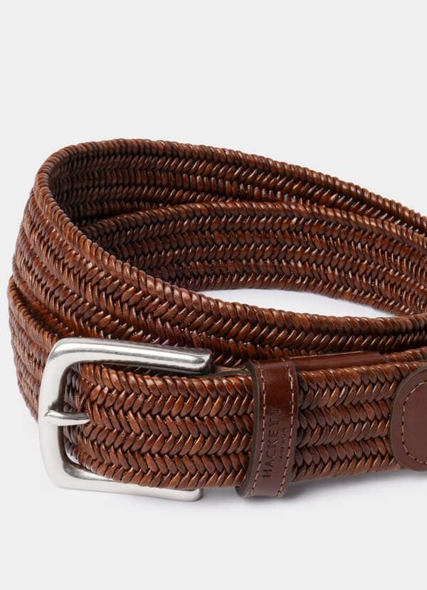 Braided Leather Belt - 2 Braided Leather Belt - 2
