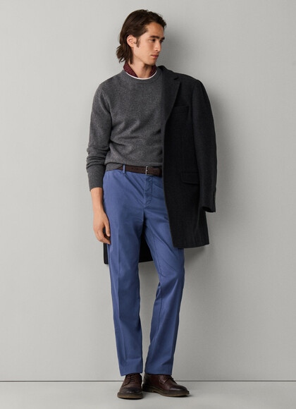 Tailored Fit Sanderson Stretch Cotton Chino