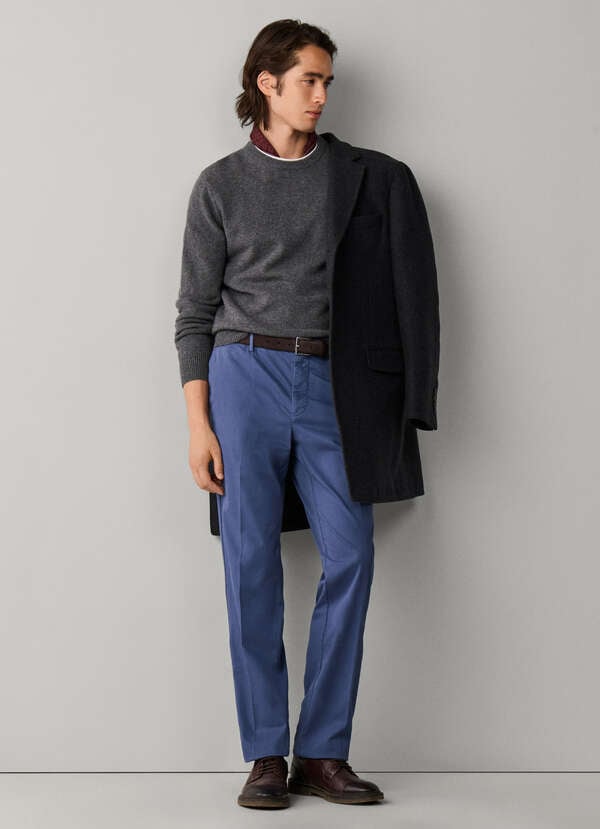 Tailored Fit Sanderson Stretch Cotton Chino Tailored Fit Sanderson Stretch Cotton Chino