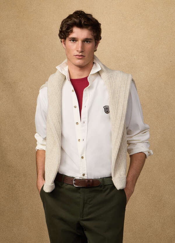 Classic Fit Twill Shirt Classic Fit Twill Shirt