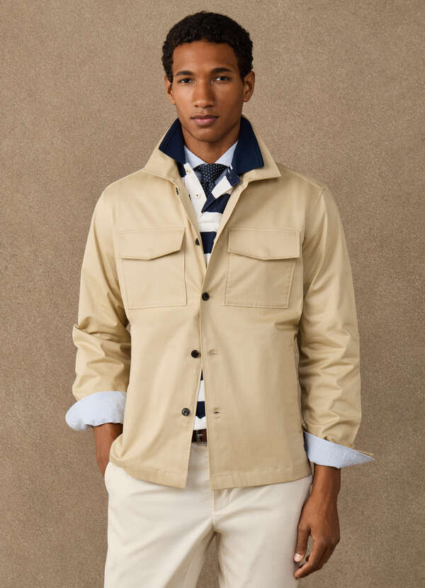 Cotton Flap Pocket Overshirt