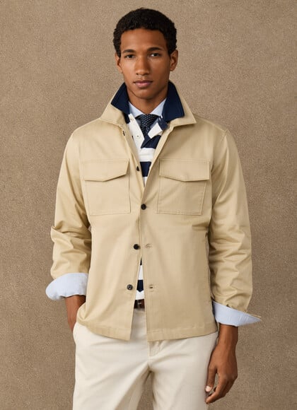 Cotton Flap Pocket Overshirt