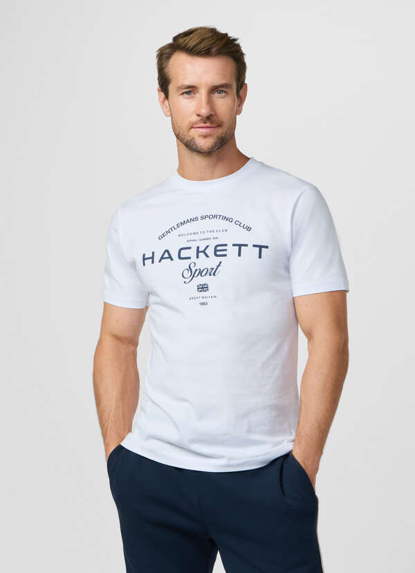 Classic Fit Branded Club Graphic T-Shirt - 2