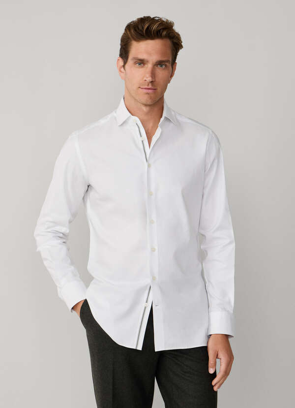 Tailored Fit Pinpoint Selvedge Shirt - 2