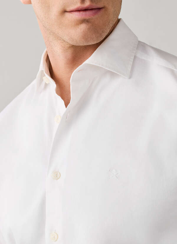 Tailored Fit Stretch Poplin Shirt - 2
