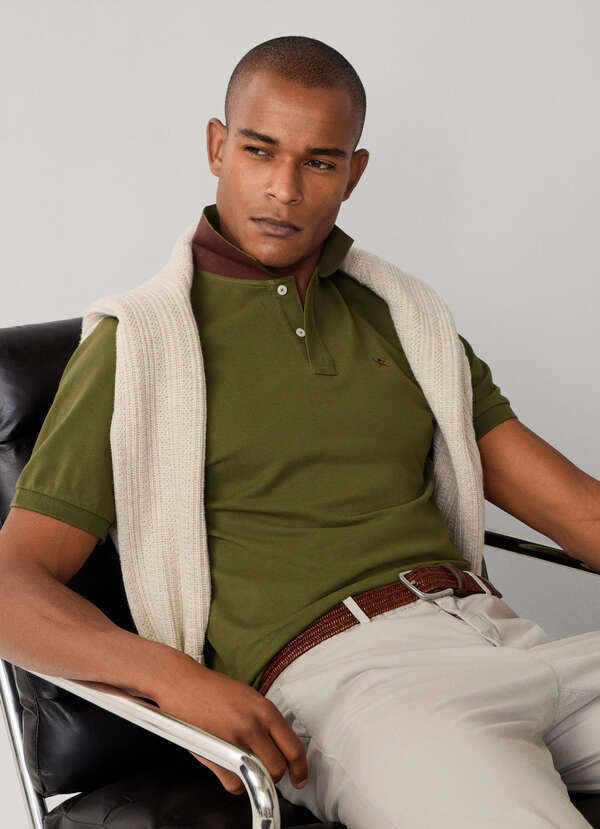 Slim Fit Short Sleeve Pique Polo Slim Fit Short Sleeve Pique Polo