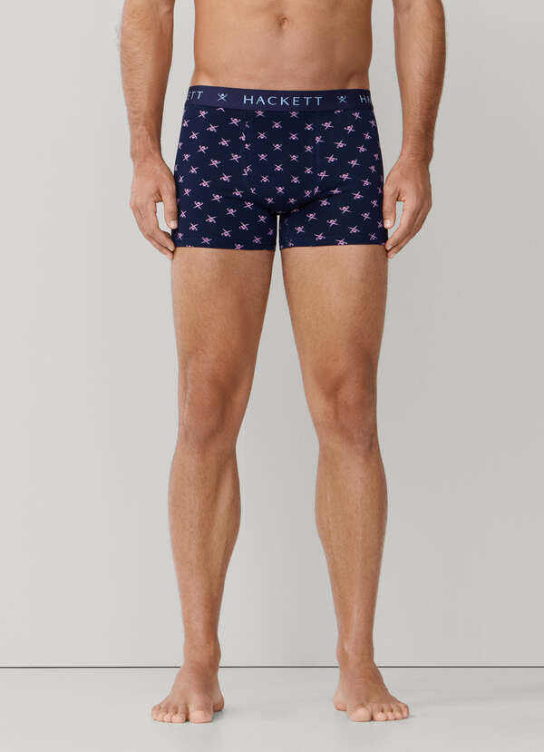 Three Pack Logo Cotton Trunks - 2
