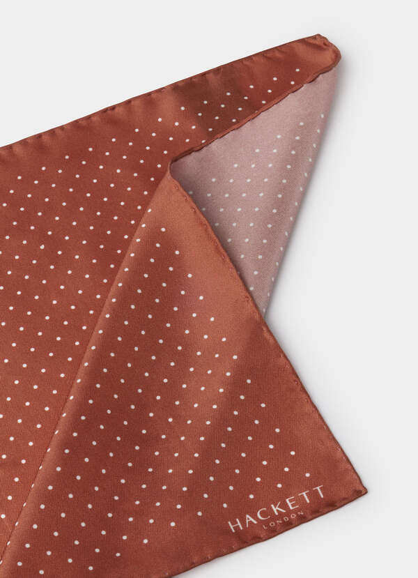 Mayfair Dot Silk Pocket Square - 2