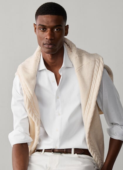 Tailored Fit Formal Poplin Shirt