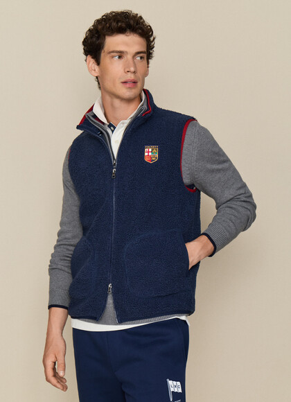 LRC Teddy Fleece Gilet Sweat