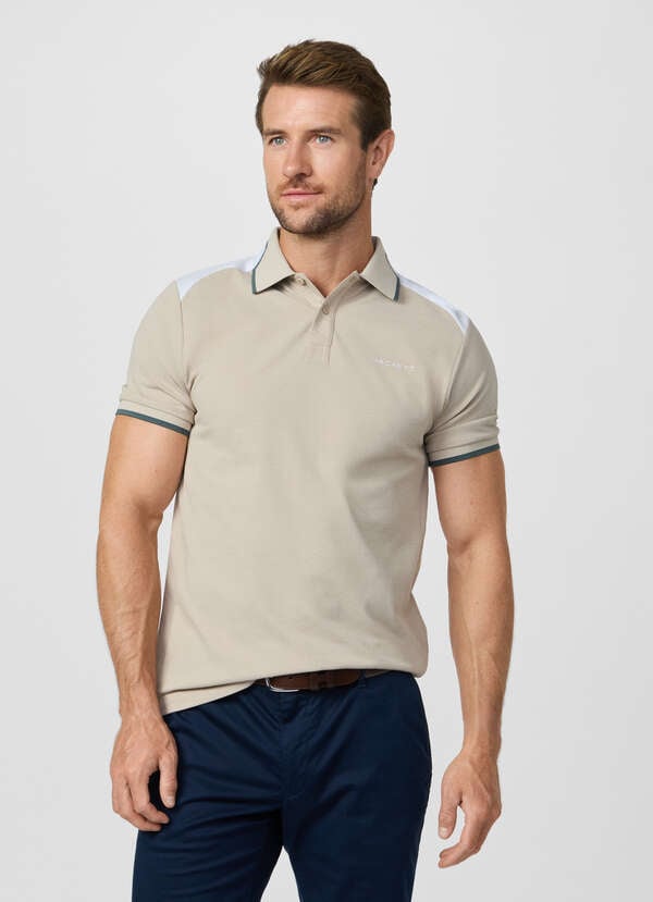 Classic Fit Short Sleeve Colour Block Polo Classic Fit Short Sleeve Colour Block Polo