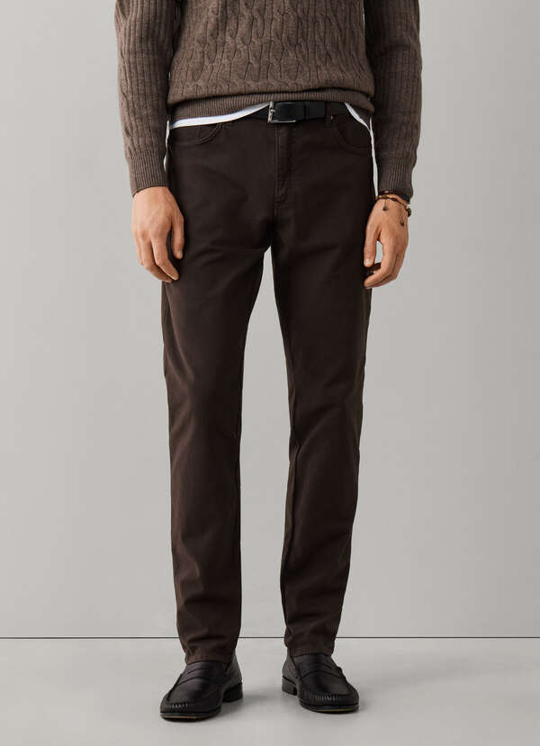 Regular Fit Trinity Textured Trousers - 2