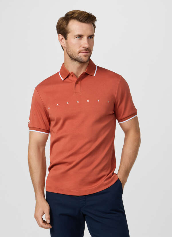 Classic Fit Short Sleeve Branded Polo - 2 Classic Fit Short Sleeve Branded Polo - 2
