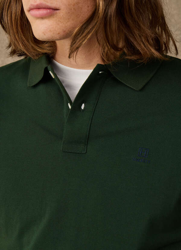 Classic Fit Short Sleeve Branded Polo - 2