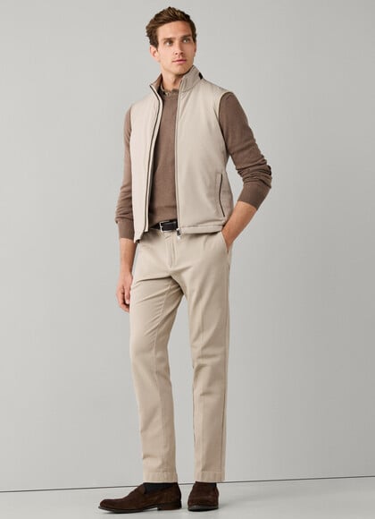 Slim Fit Kensington Textured Trousers