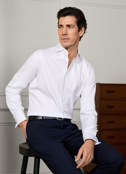 Tailored Fit Formal Twill Shirt