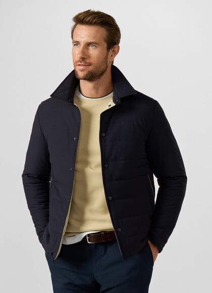 City Puffer Shirt Jacket