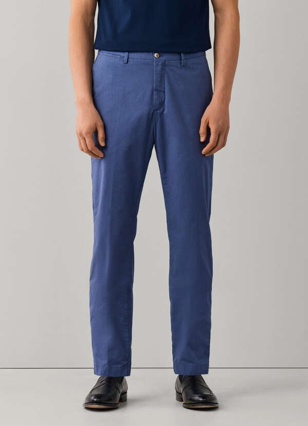 Slim Fit Kensington Textured Canvas Chino - 2 Slim Fit Kensington Textured Canvas Chino - 2