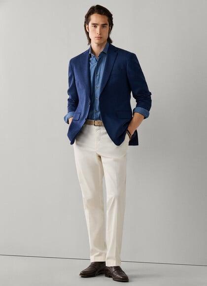 Tailored Fit Sanderson Stretch Cotton Chino