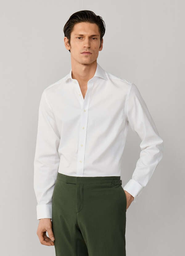 Tailored Fit Formal Pinpoint Shirt - 2 Tailored Fit Formal Pinpoint Shirt - 2