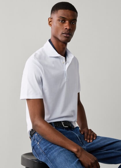 Classic Fit Short Sleeve Pima Polo