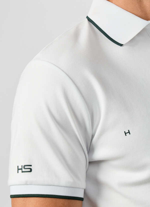 Classic Fit Short Sleeve Branded Polo - 2